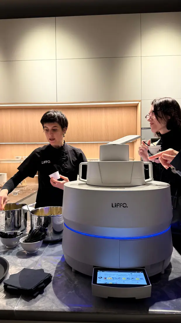 Liffo cooking show in the Ernestomeda showroom in Milan (3)