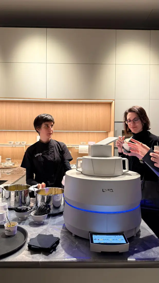 Liffo cooking show in the Ernestomeda showroom in Milan (7)