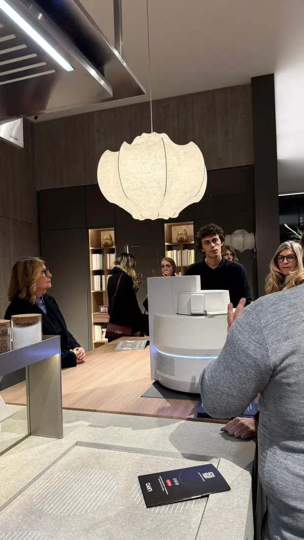 Liffo cooking show in the Ernestomeda showroom in Milan (8)