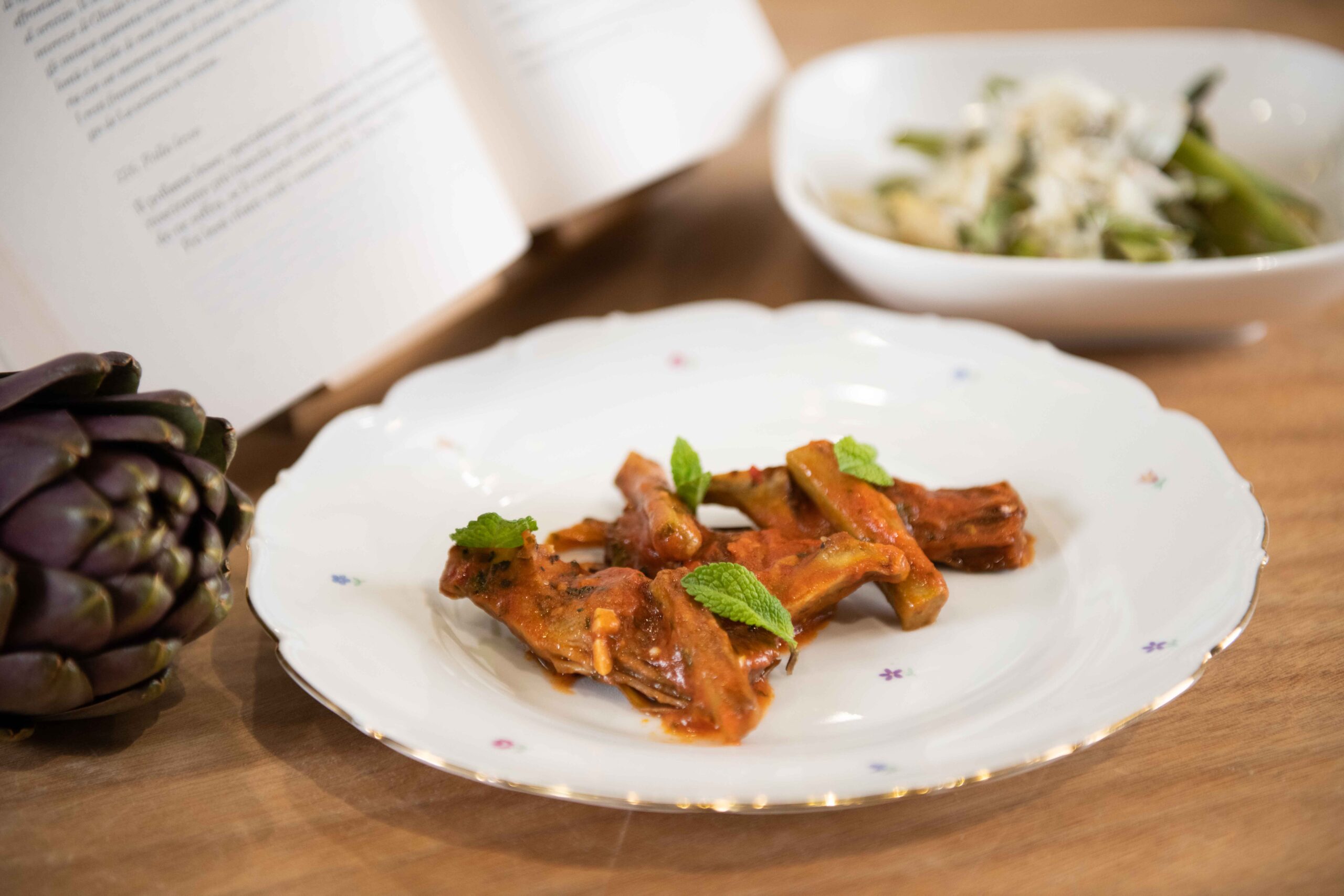 BOCCONCINI DI POLLO AI CARCIOFI