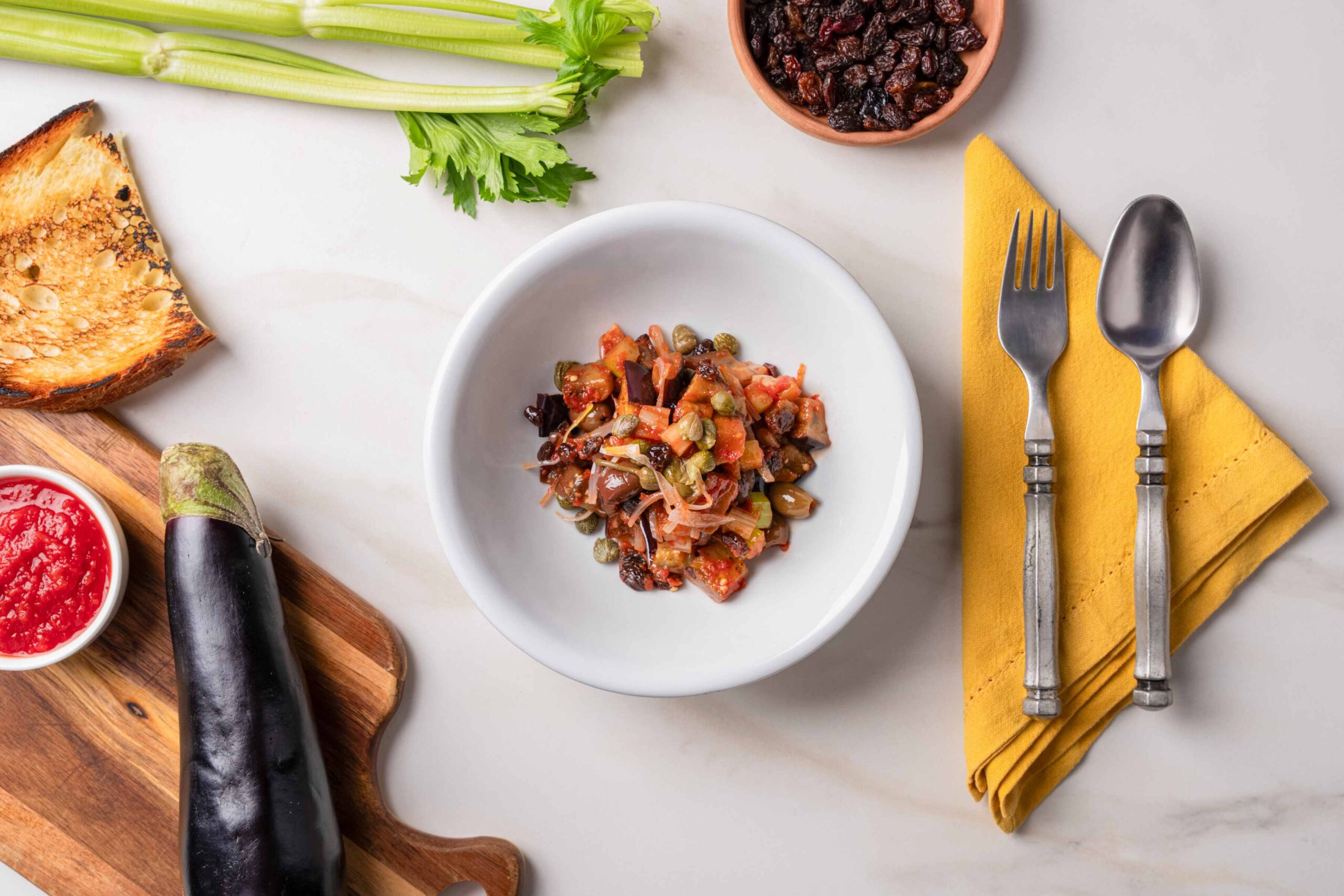 Eggplant caponata