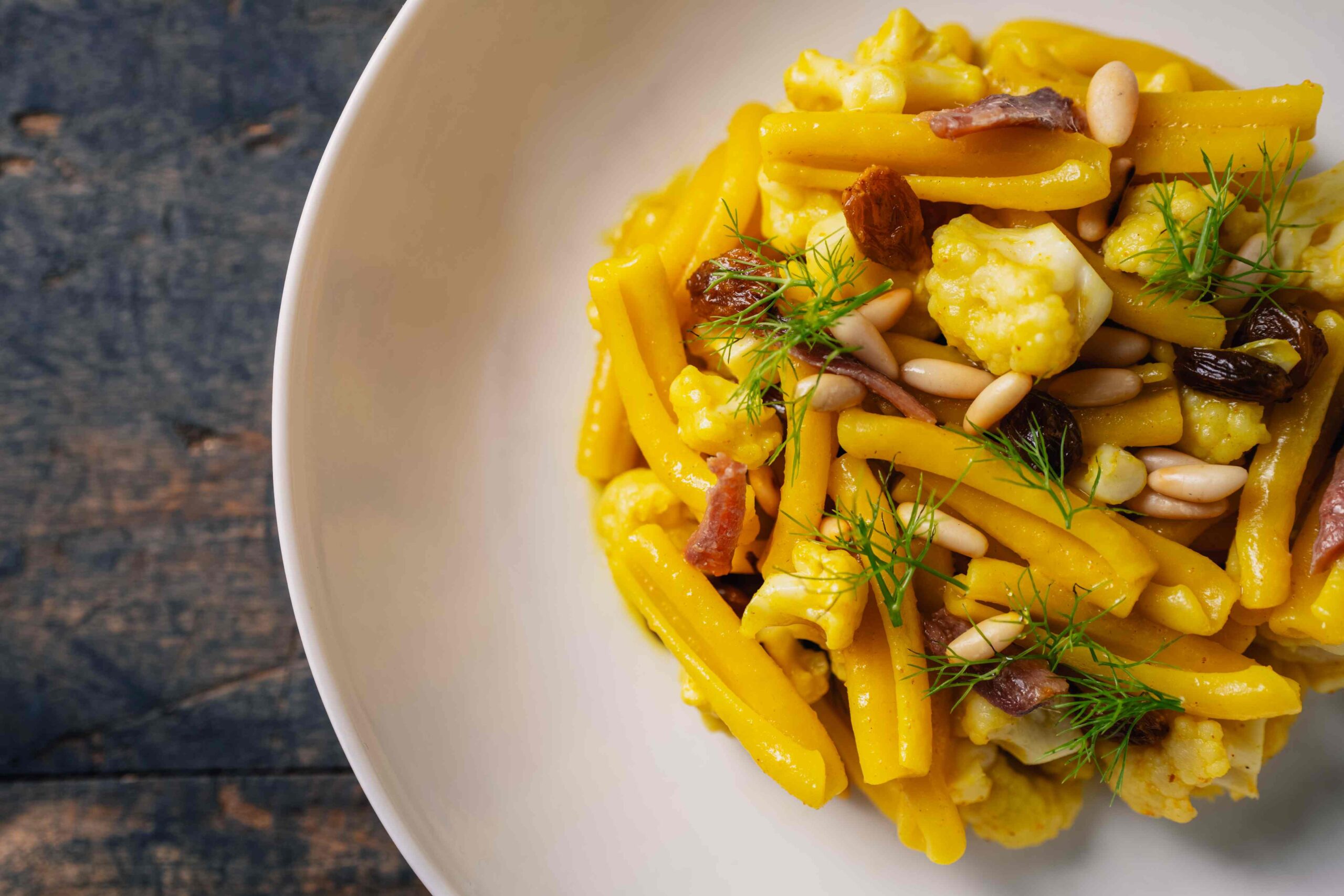 Sicilian-style home-made pasta