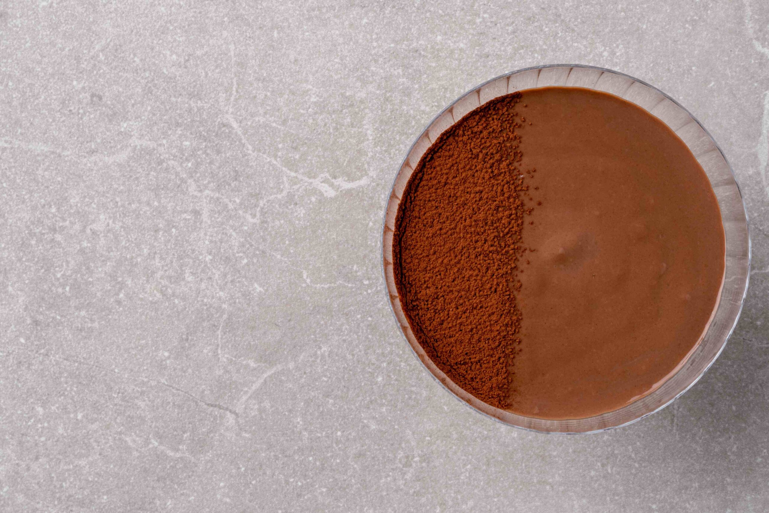 Chocolate panna cotta