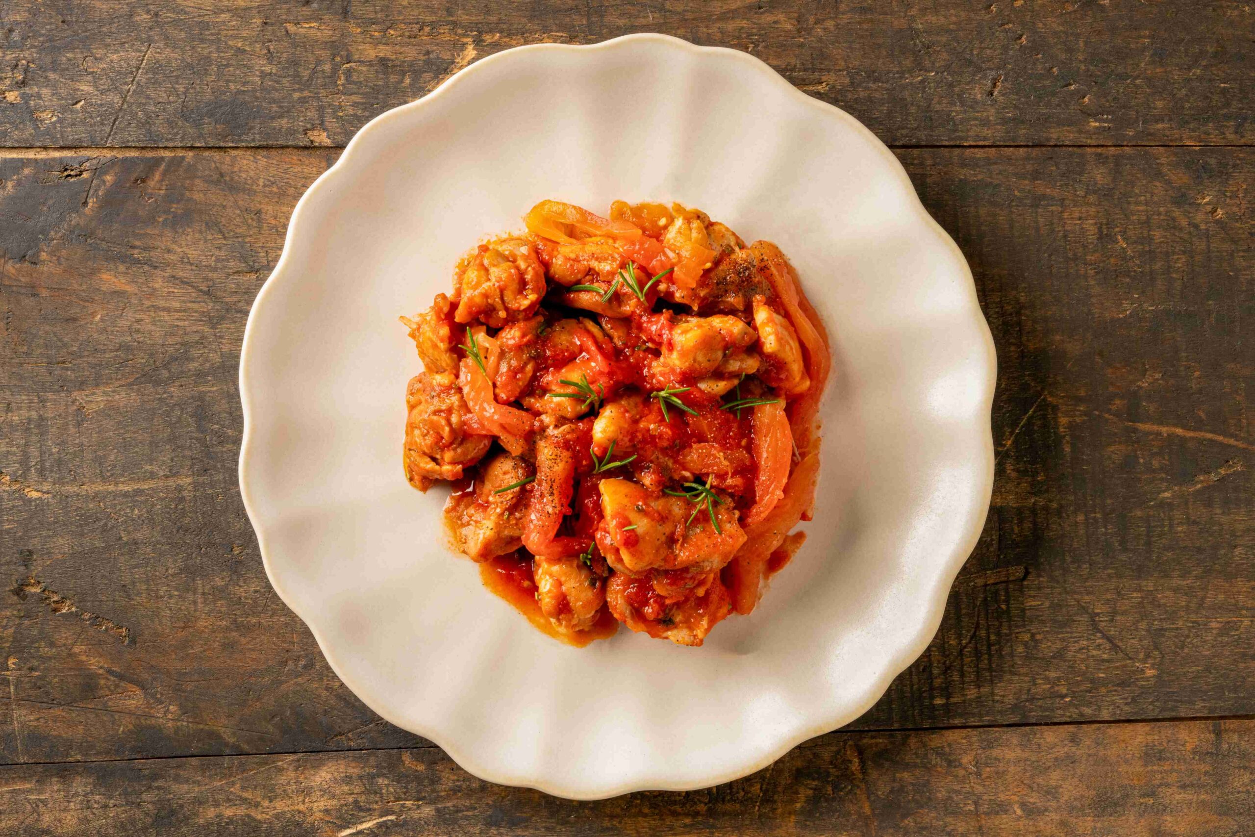 Chicken cacciatora