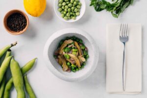 Vignarola con guanciale