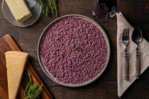Risotto al vino rosso