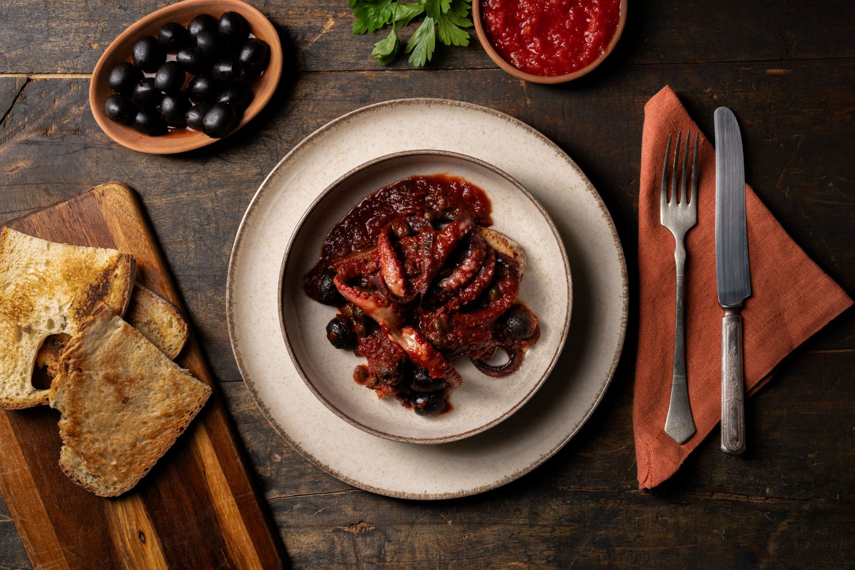 Octopus Luciana-style