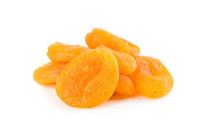 Diced dried apricots